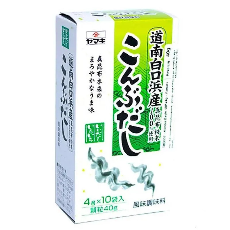 Konbu Dashi 10x4g Yamaki 40g Importado