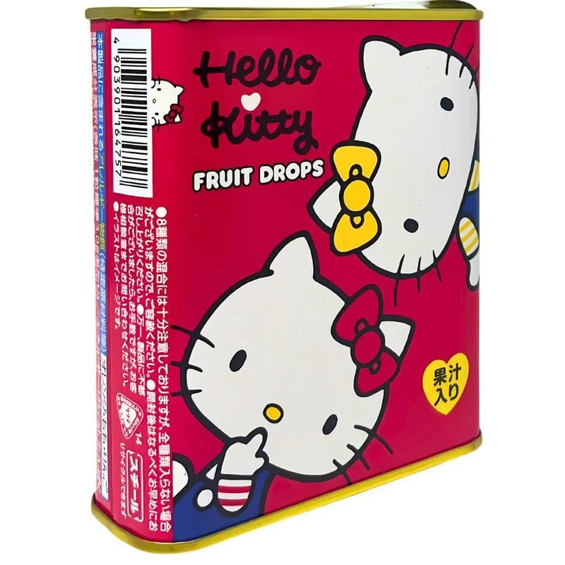 Balas Japonesas Hello Kitty 75g Lata Metálica Decorativa
