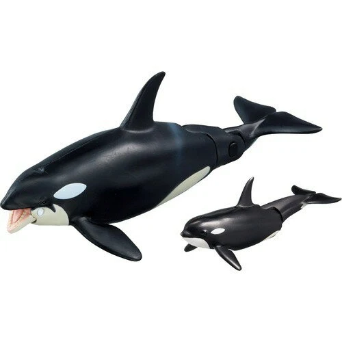 タカラトミー アニア ＡＬ－０８ シャチ親子（水に浮くVer.) 4904810137634