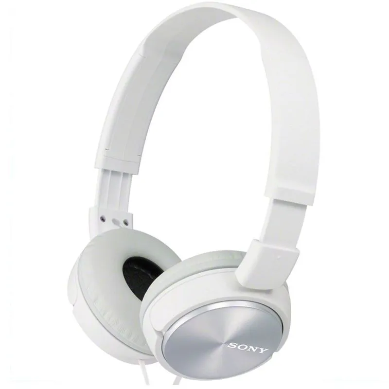 Fone de ouvido (c/mic) 3,5mm Sony MDR-ZX310 (Branco)