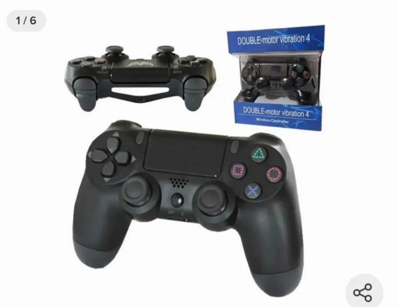 Controle Ps4 Joystick Sem Fio Compativel Play 4