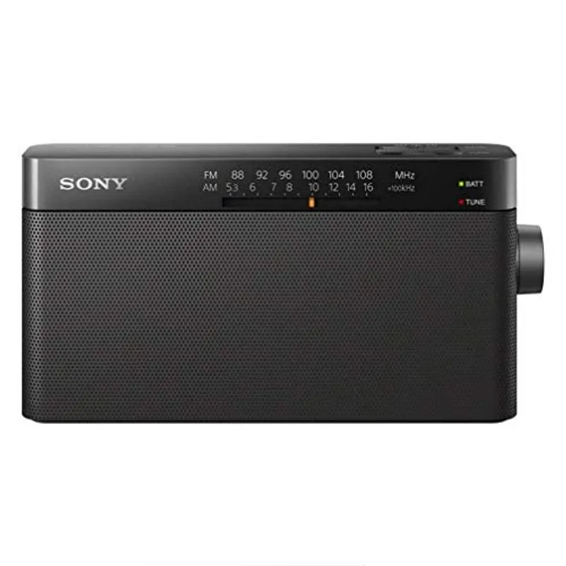 Sony Icf-306 Rádio Am/fm Portátil - Preto