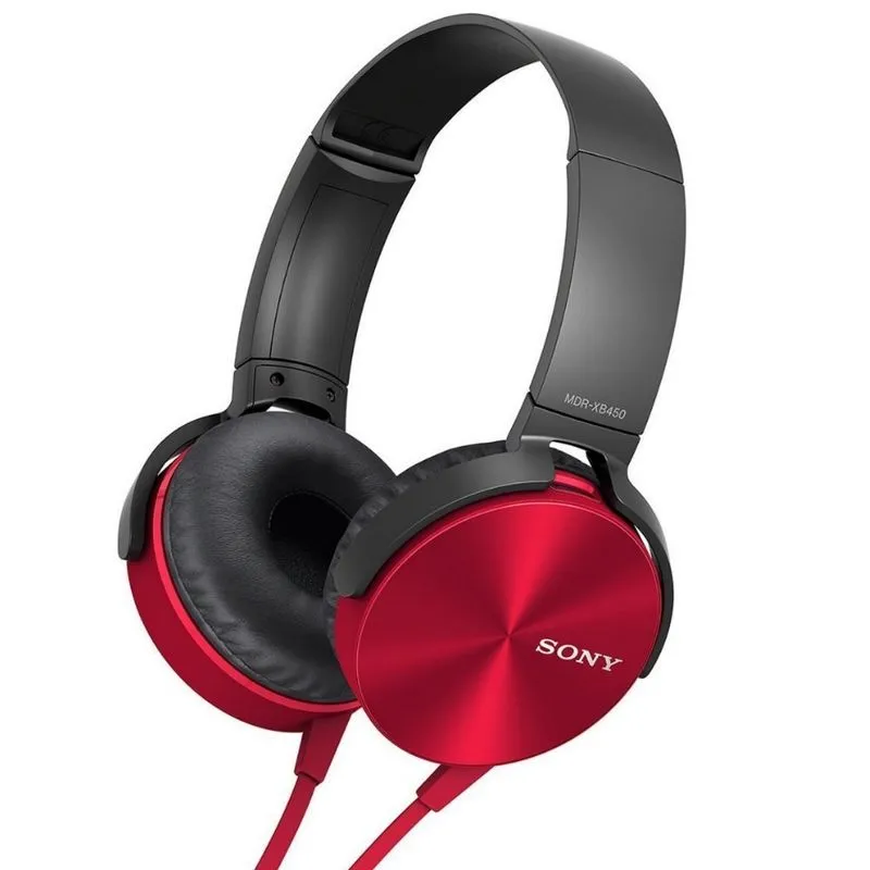 Fone de Ouvido (c/ mic) - 3,5mm - Sony - MDR-XB450AP EXTRA BASS - Preto