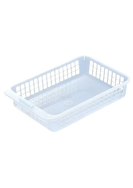 INOMATA CESTA SHALLOW 19.7X30.3 N.0355 - Cesta organizadora para geladeira. Origem: Japão