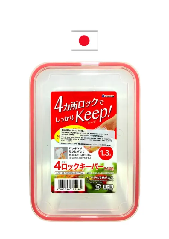 Pote Para Alimentos 1300ml Inomata Japão