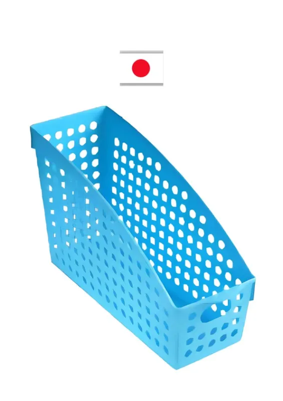 Porta Livros Azul A4 4575 Inomata Japão