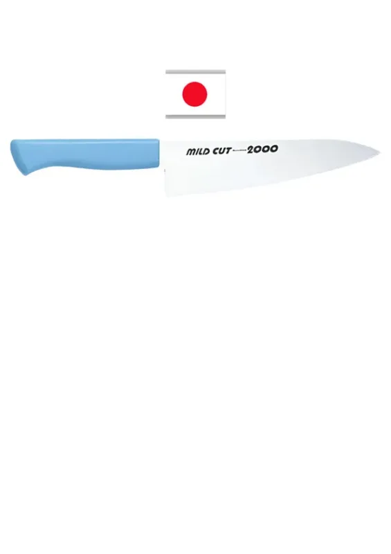Faca Para Cozinha Inox Mild Cut 2000 Mcg-M Kataoka Japão
