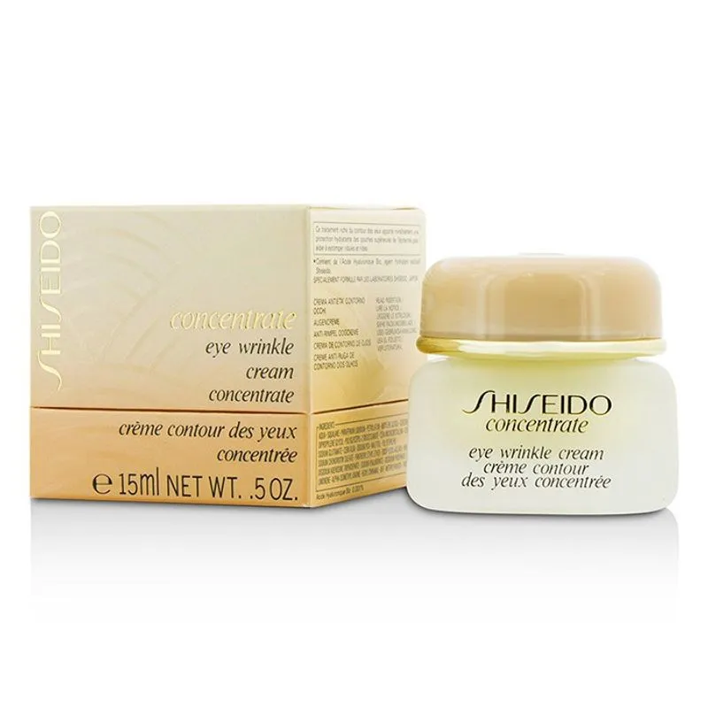 Creme anti-rugas para os olhos Shiseido Concentrado para pele normal a seca