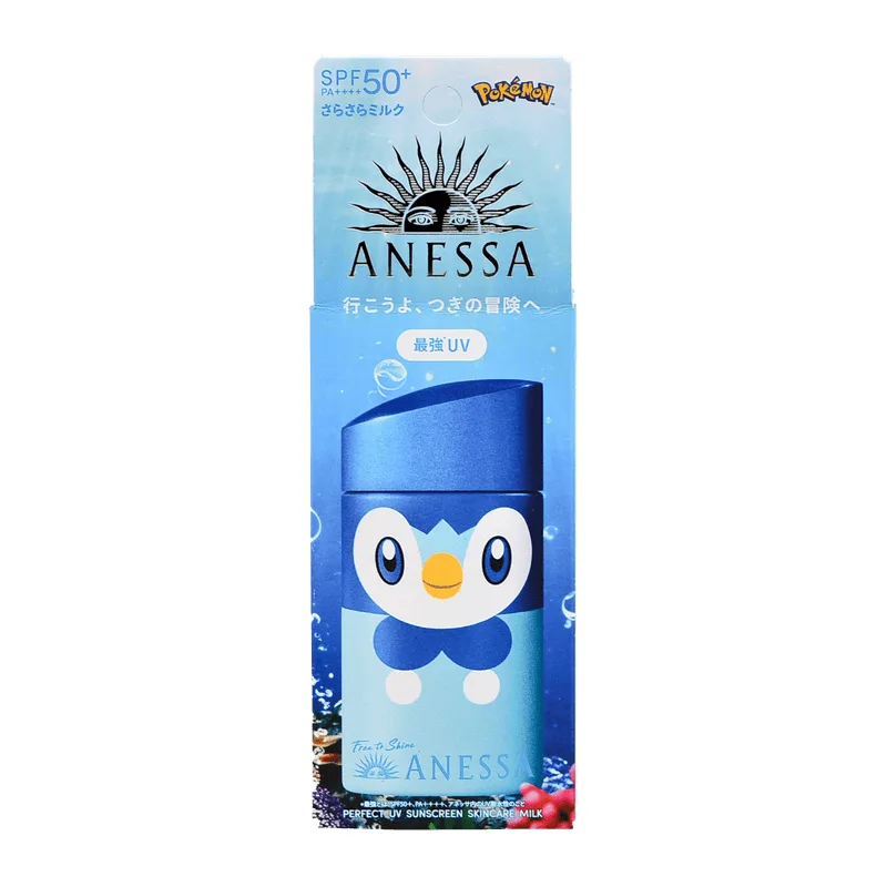 Protetor Solar Shiseido Anessa Pokémon Perfect Uv Piplup 60ml