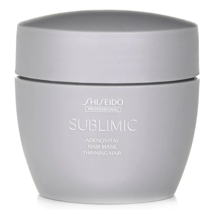 Máscara Capilar Shiseido Sublimic Adenovital 200ml Hidratante