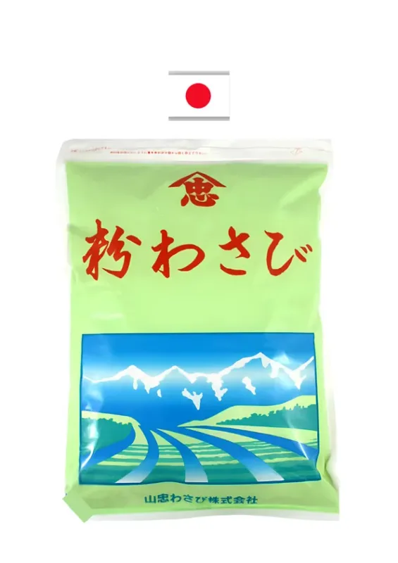 YAMACHU WASABI KO 1kg - Raiz forte em pó wasabi. Origem: Japão