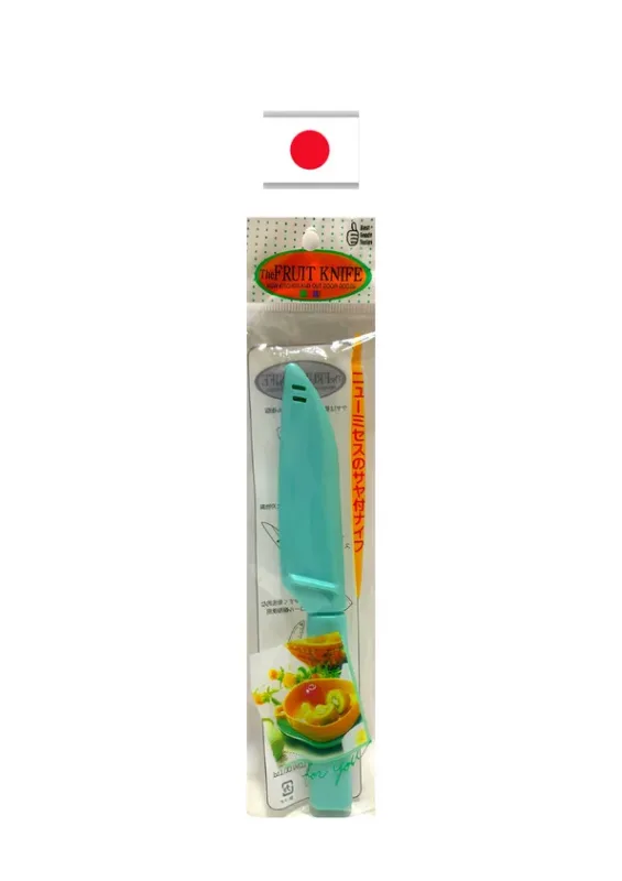 Faca Para Frutas e Legumes com Capa Kohbec 20x3cm Kohbec Japão
