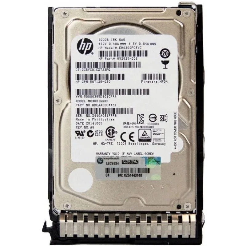 Hd Sas Hp 300gb 15k 2.5 Eh0300fcbvc - 300GB 15K rpm sas 2.5