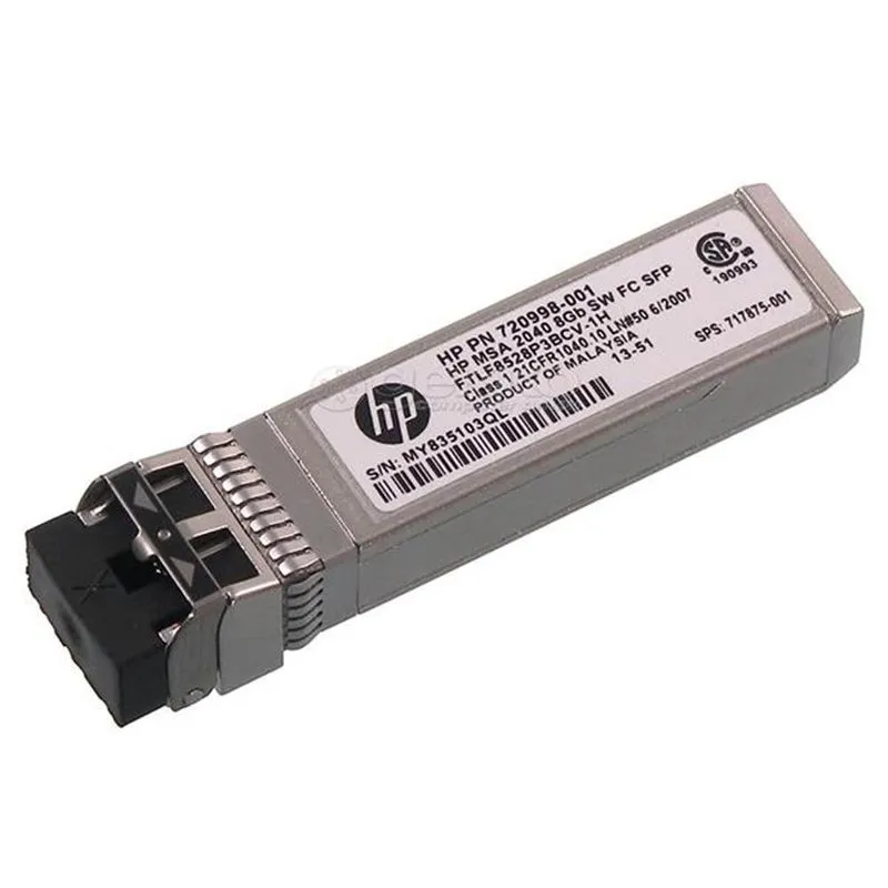 Transceiver Hp Msa 2040 8gb Fibre Channel Sfp+ Pack Com 4