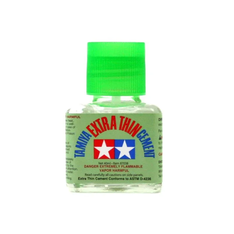 Tamiya Extra Thinn Cement Cola Extra Fina 40ml Tamiya 87038 Tamiya