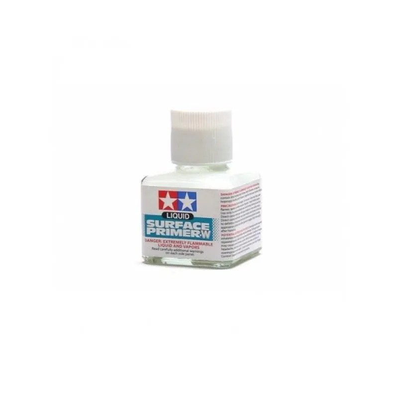 Liquid Surface Primer Branco 40ml Tamiya 87096