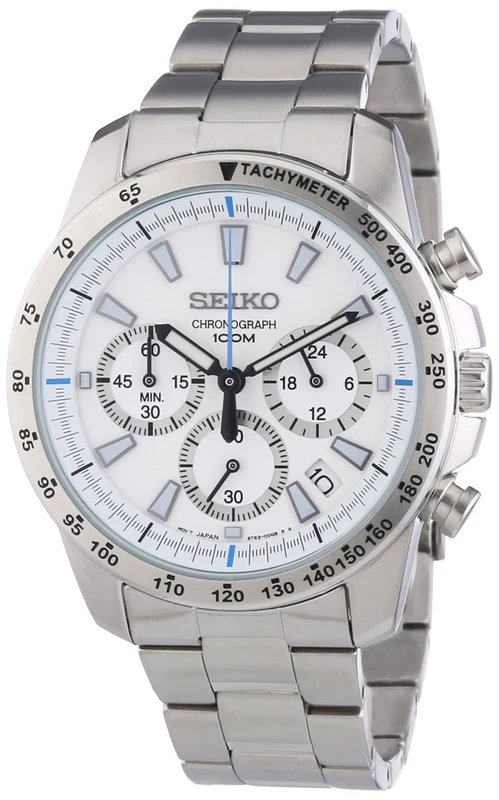 Seiko Gents Chronograph Watch SSB025P1