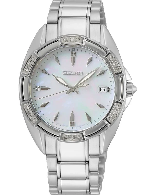 Seiko Women's Watch with Silver Stainless Steel Strap SKK883P1
