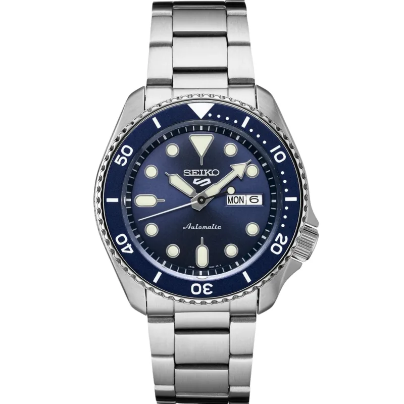 Relógio Seiko 5 Sports Automático Azul SRPD51K1