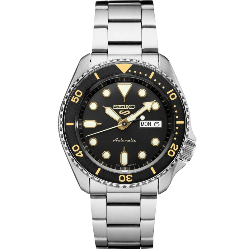 Relógio Seiko 5 Sport Automático Preto SRPD57K1