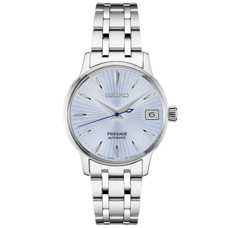 Relógio Seiko Presage Lady Cocktail Automático Azul SRP841J1