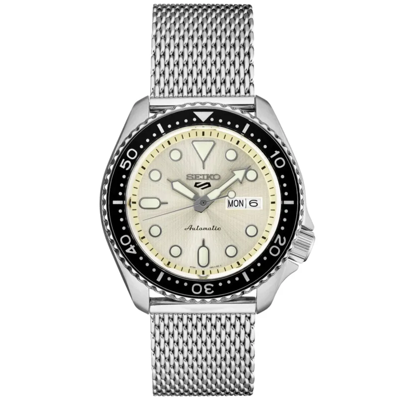 Relógio Seiko 5 Sports Automático Champagne SRPE75K1