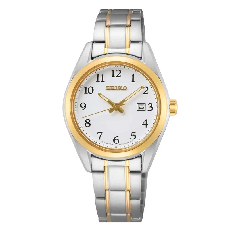 SEIKO - Conceptual Quartz m. hvid skive, 30 mm - SUR466P1