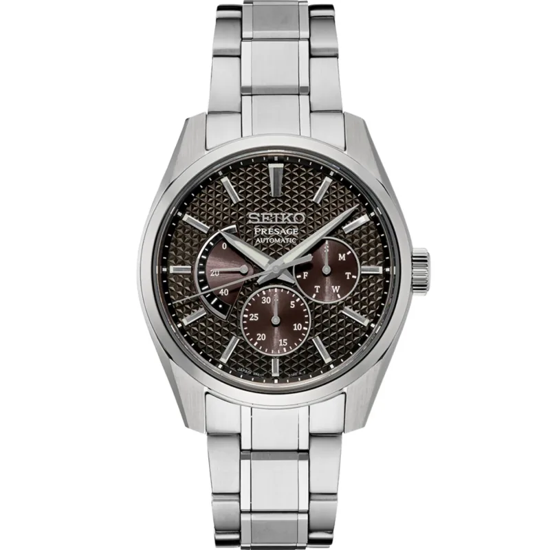 Relógio Seiko Presage Sharp Edged Automático Preto SPB307