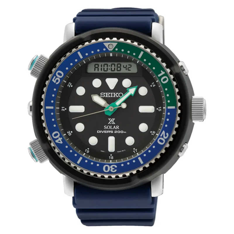Relógio Seiko Prospex Solar Arnie Tropical Lagoon Edição Especial SNJ039
