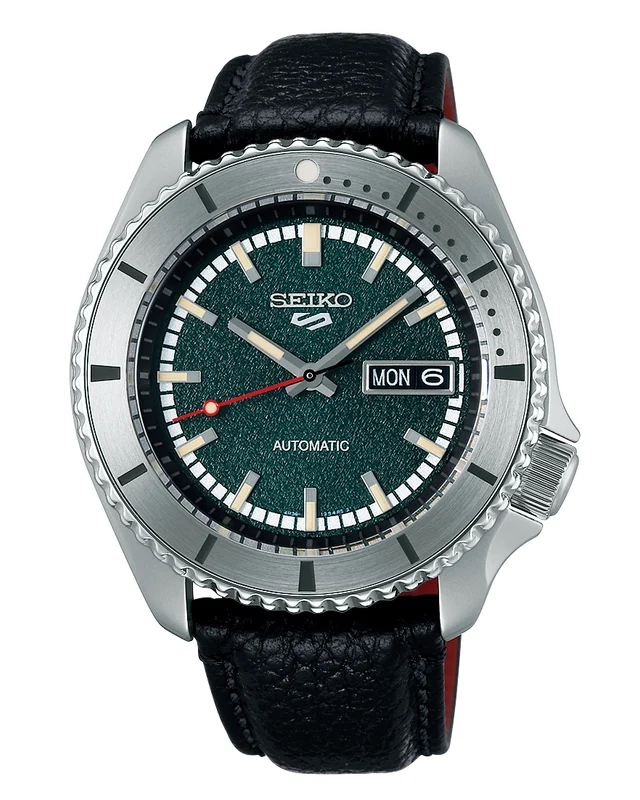 Seiko 5 Sports Masked Rider Limited Edition Automatic Green Dial Watch SRPJ91K1