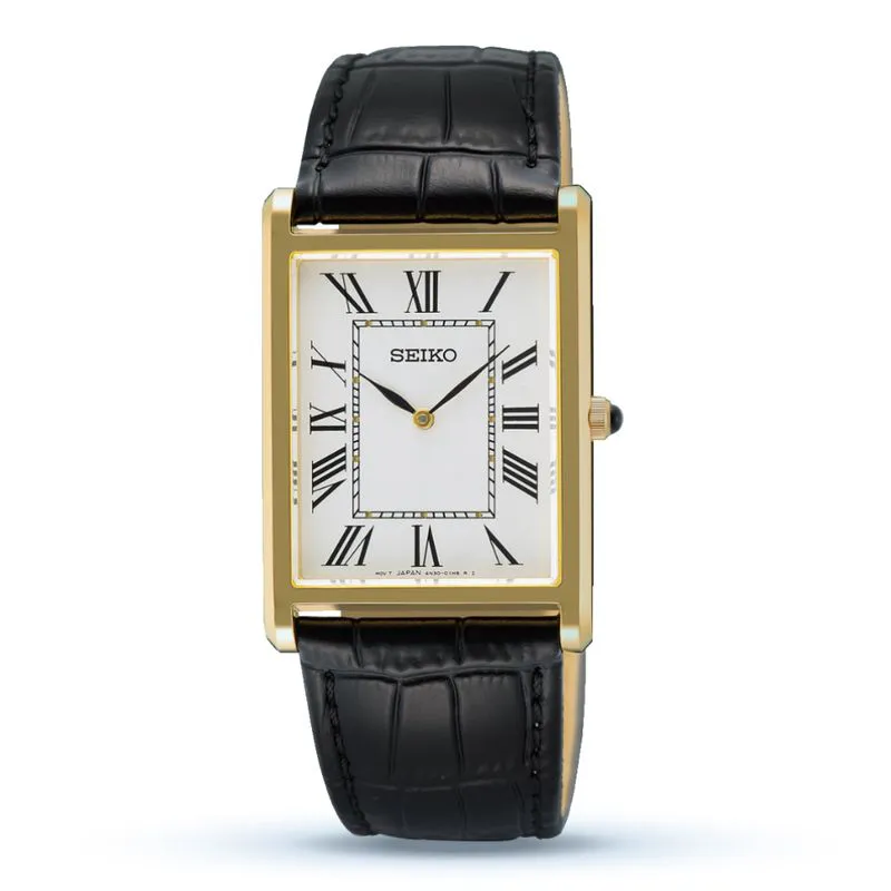 Relogio Pulso Seiko Tank CS SWR104P1 Classic