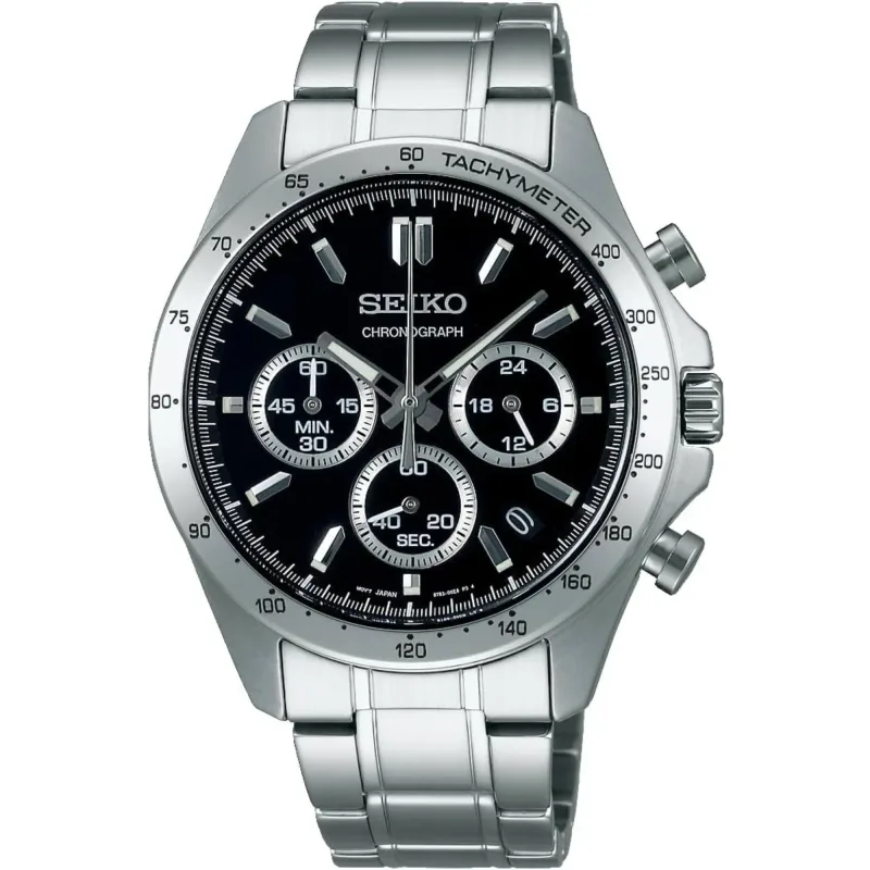 Relógio Seiko Spirit Chrono Preto SBTR013