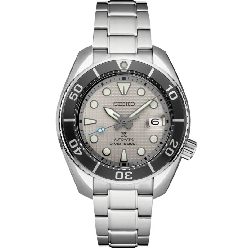 Relógio Seiko Prospex Sumo Ice Automático Cinza SPB175