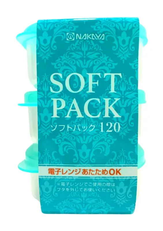 Pote Para Alimentos 120ml 3p K-457 Nakaya Japão