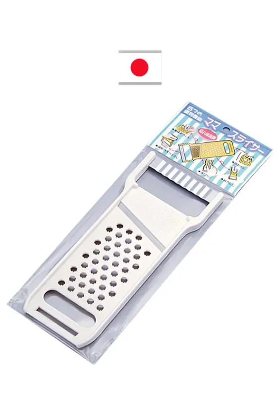 ECHO RALADOR MAMA SLICER 235x95mm 0328-171 - Ralador de Legumes Branco 23.5x1x9.5cm 0328-171 Kohbec Japão