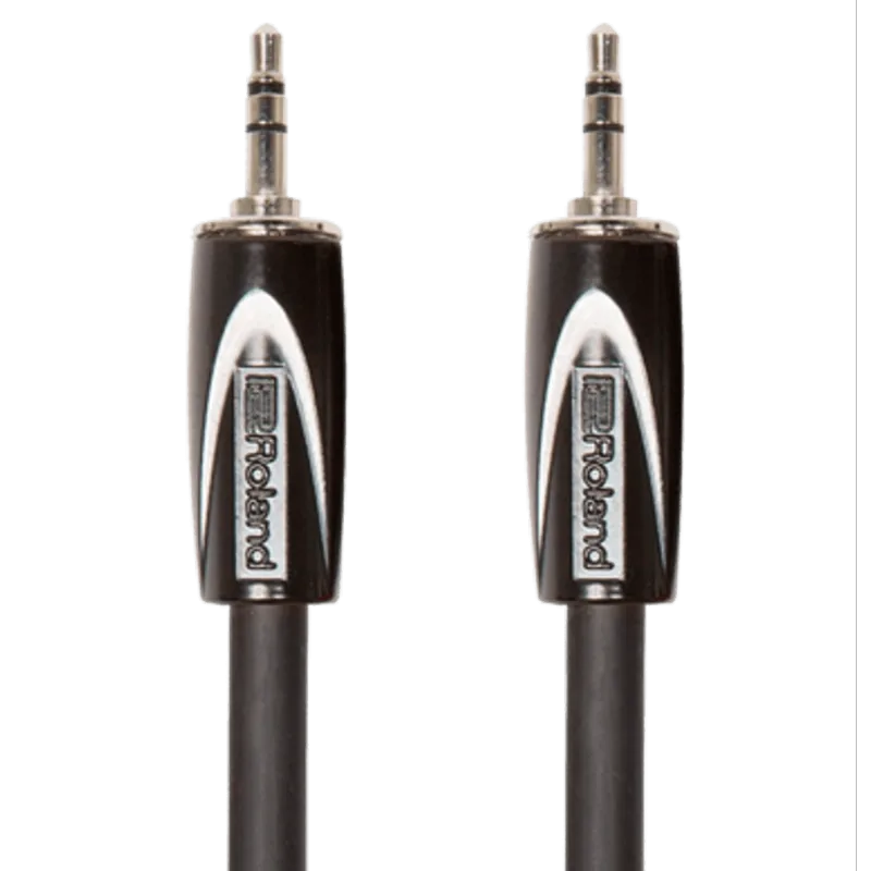 Roland RCC-10-3535 | Cabo de 3 metros RCC-10-3535 | Cabo Roland P2/P2 Estéreo de 3m - Série Black