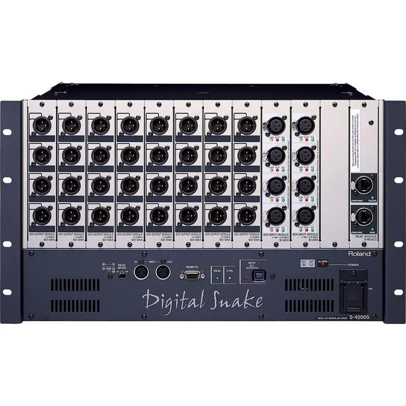 Digital Snake 8 Entradas E 32 Saídas S-4000s0832 - Roland