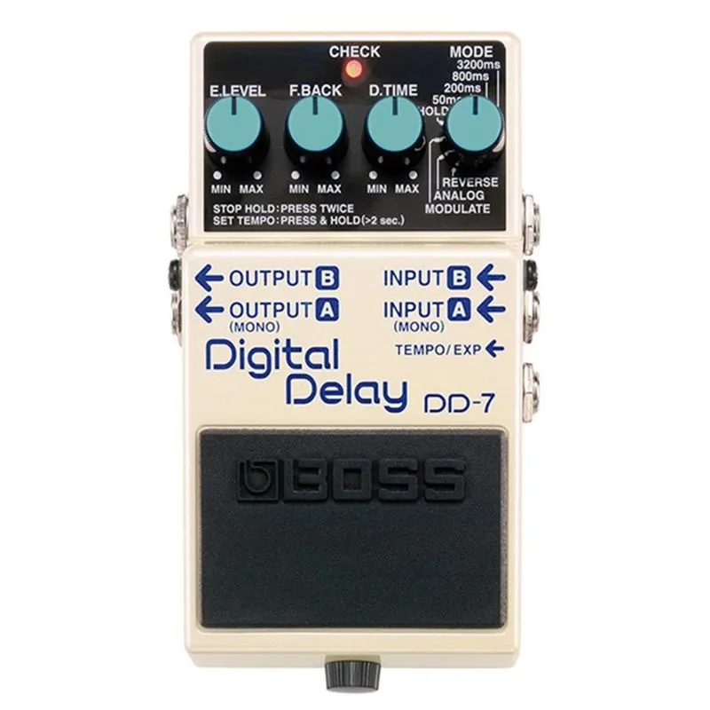 Pedal de Delay Boss Dd7 Digital