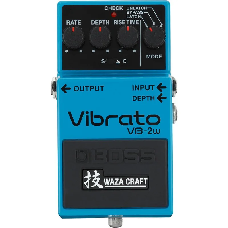 BOSS VB-2W | Pedal de modulação vibrato Waza Craft VB-2W