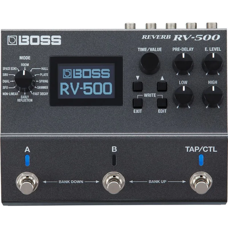 BOSS RV-500 | Pedal multiefeitos de reverb RV-500