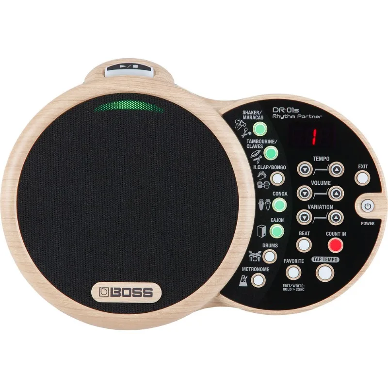 Máquina de Ritmos e Percussão Eletrônica BOSS DR-01S Rhythm Partner DR-01S