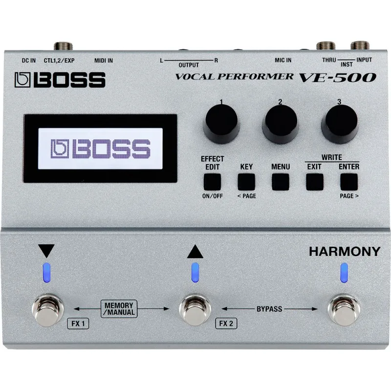 BOSS VE-500 | Processador Multiefeitos Vocal Performer VE-500