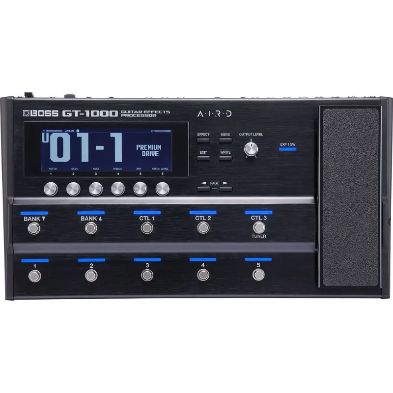 BOSS GT-1000 | Pedaleira Multiefeitos para Guitarra e Baixo GT-1000