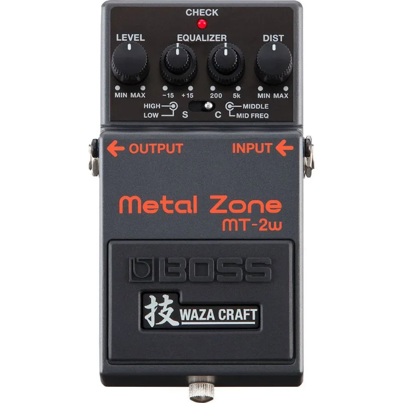 BOSS MT-2W | Pedal de Distorção Metal Zone Waza Craft MT-2W