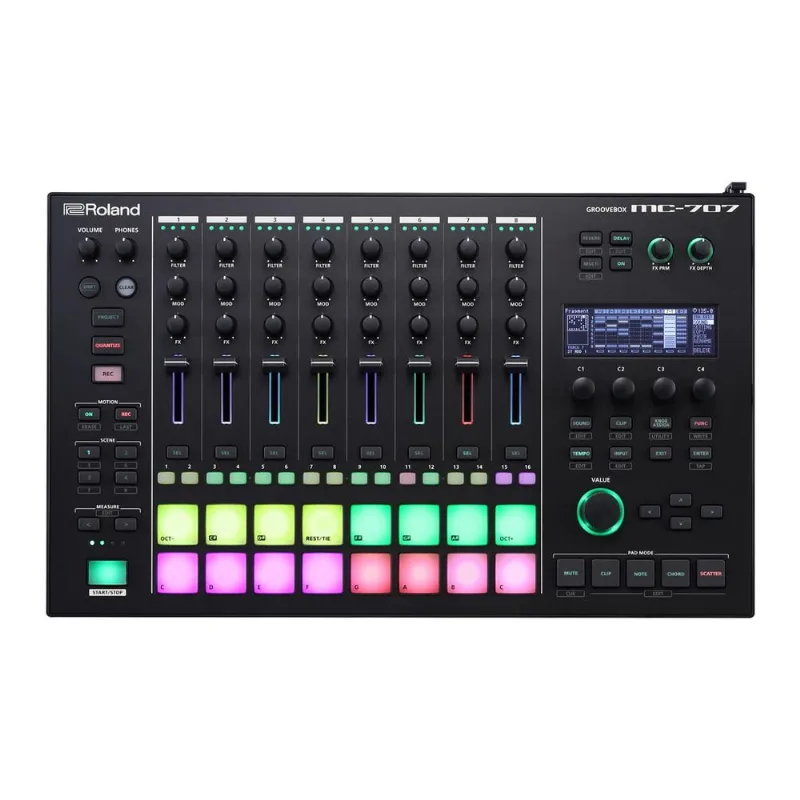 Roland MC-707 | Groovebox MC-707 | Groovebox