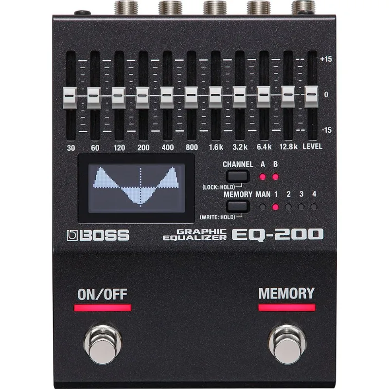 BOSS EQ-200 | Pedal de Graphic Equalizer EQ-200
