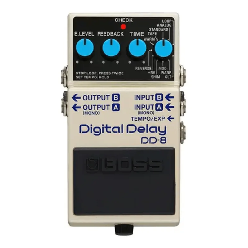 Pedal Boss DD8 Digital Delay Para Guitarra