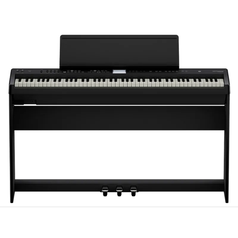Roland FP-E50 | Kit com Estante e Pedal - Piano Digital com Recursos de Entretenimento FP-E50-KIT