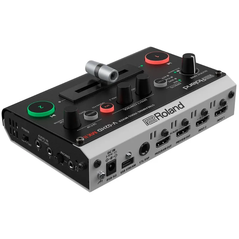 ROLAND V-02HD MKII | Switcher de Vídeo com Streaming V-02HDMK2