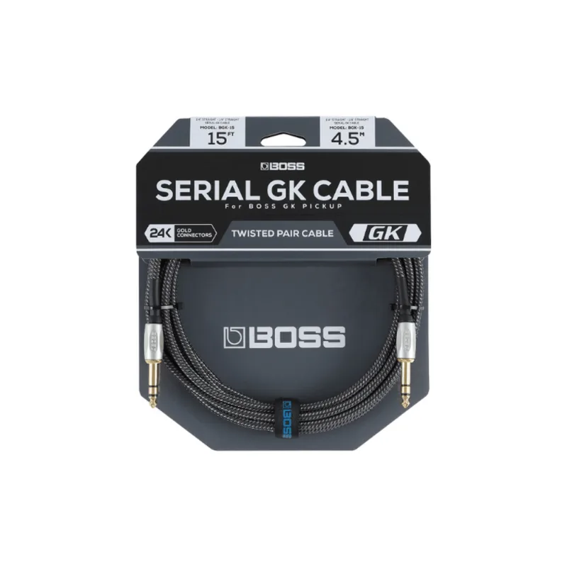 BOSS BGK-15 | Cabo Serial GK Digital de 4.5 metros BGK-15